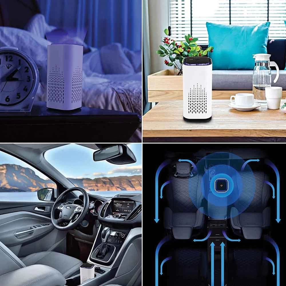 Air Purifier, Air Filters, Mini Air Purifier, USB Air Cleaner, for Car and Home