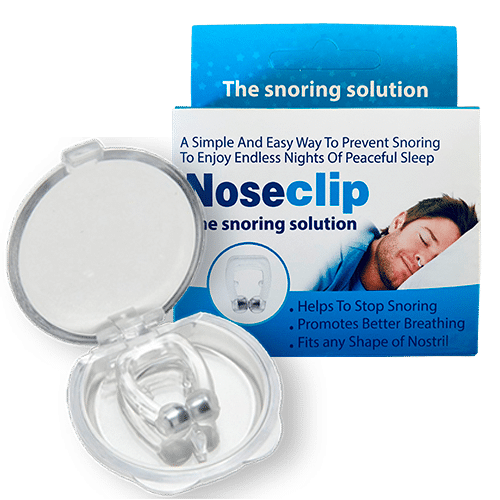 Anti ronco NoseClip, clipe nasal de silicone magnético, previne apneia intermitente, melhora a respiração