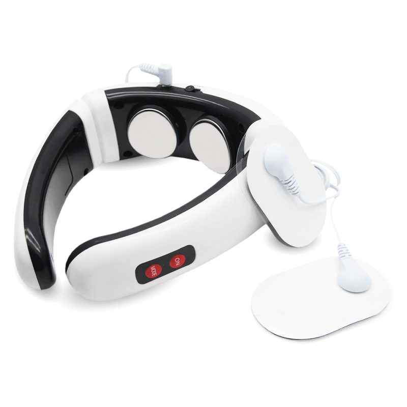 Cervical Massager, RelaxPRO Smart Neck Massager, Portable Neck Massager, 5 Modes and 16 Power Levels for Travel, Office, Home