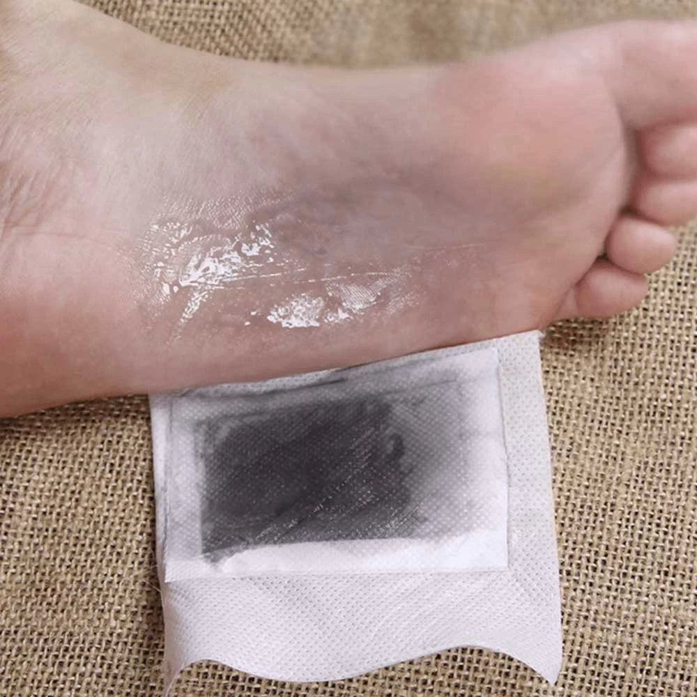 Set of 10 detoxifying patches for feet Nachuura, relieving pain, improving quality of life and sleep