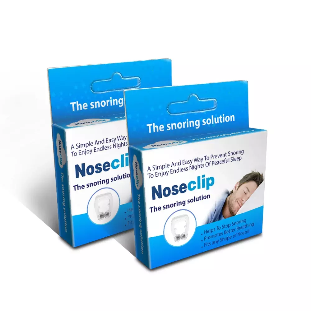 Magnetic Silicone Anti-Snoring Nasal Clip: Prevention of Intermittent Apnea and Improvement of Breathing