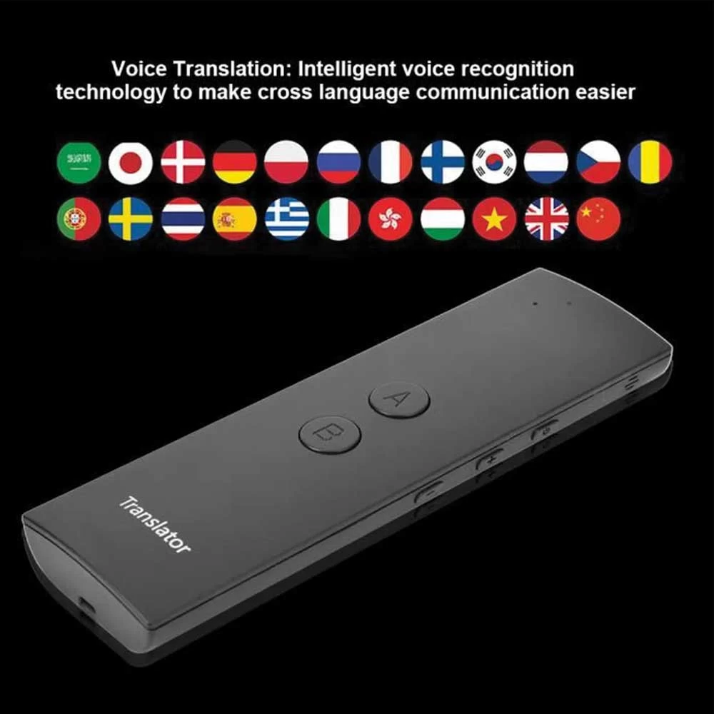 PORTABLE INSTANT TRANSLATOR, TRANSLATORPRO VOICE TRANSLATOR, SMART POCKET TRANSLATE - 40 LANGUAGES