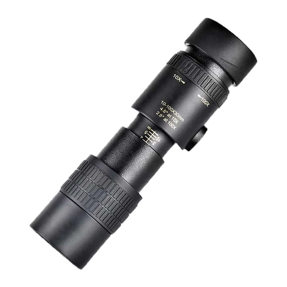 SUPER ZOOM TELESCOPE, NIGHT VISION MONOCULAR WITH SMARTPHONE HOLDER AND TRIPOD, POCKET TELESCOPE - ZOOMSHOT
